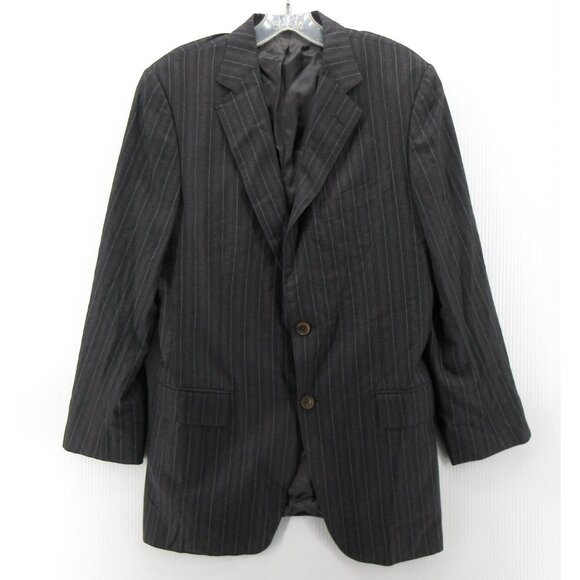 Ermenegildo Zegna Sport Coat 38 Saks Fifth Avenue Blazer Wool Striped